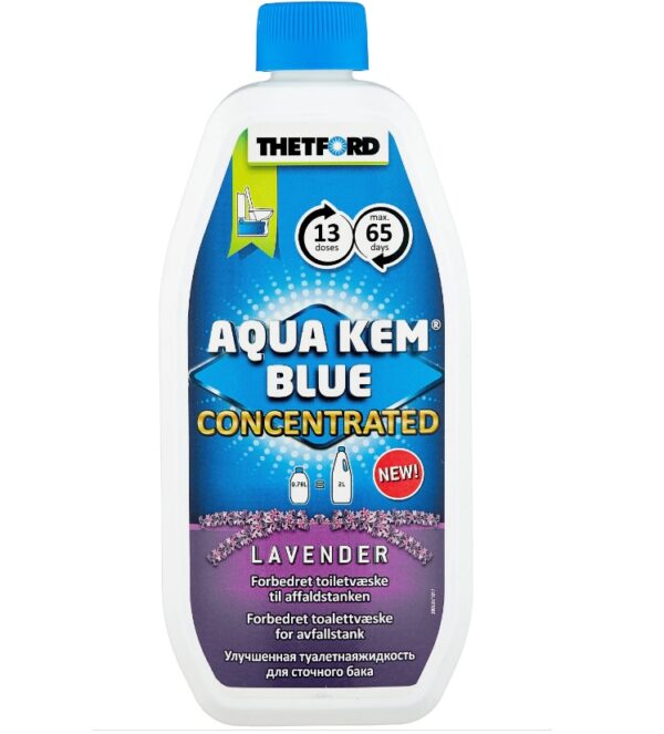 Жидкость для биотуалета Thetford Aqua Kem Blue Lavender Concentrated (Тетфорд Аква Кем Блю Лаванда концентрат)